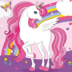 Unicorn servietter 20-pak