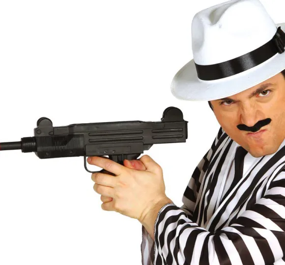 UZI maskinpistol med lyd