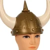 Vikingehjelm med horn