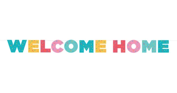 Welcome Home guirlande 2,5 m