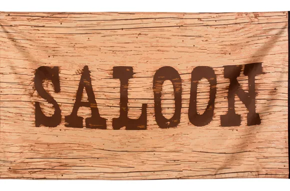 Wild West Saloon flag 90x150 cm
